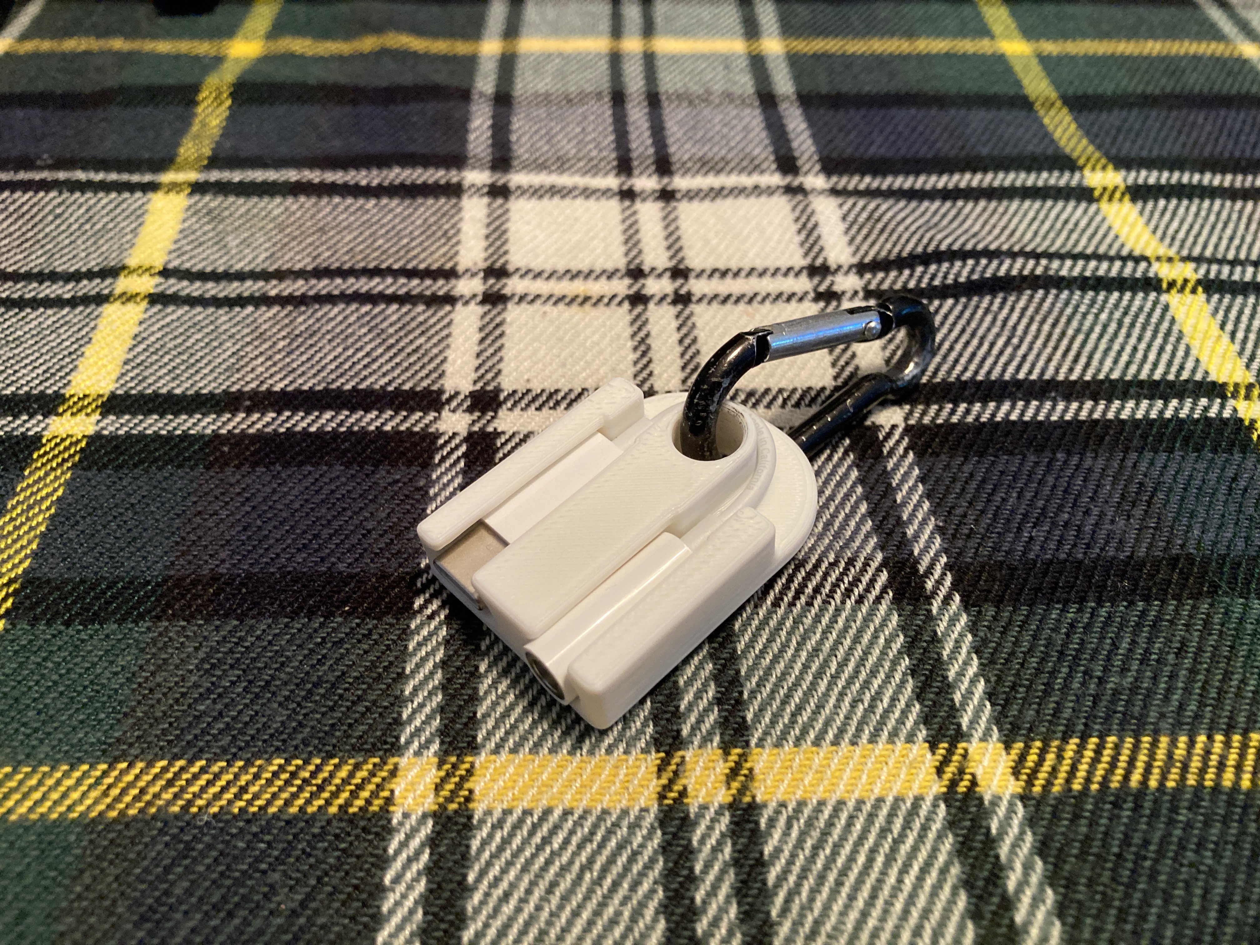 Apple USB-C to 3.5mm Keychain Holder