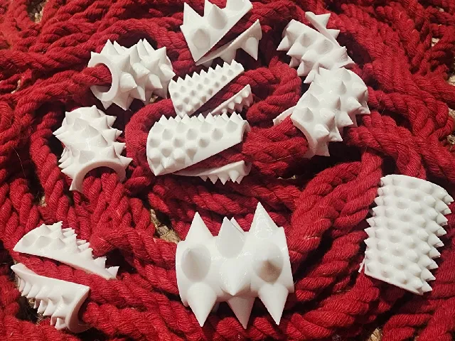 Rope bondage spikes | Shibari thorns (round)