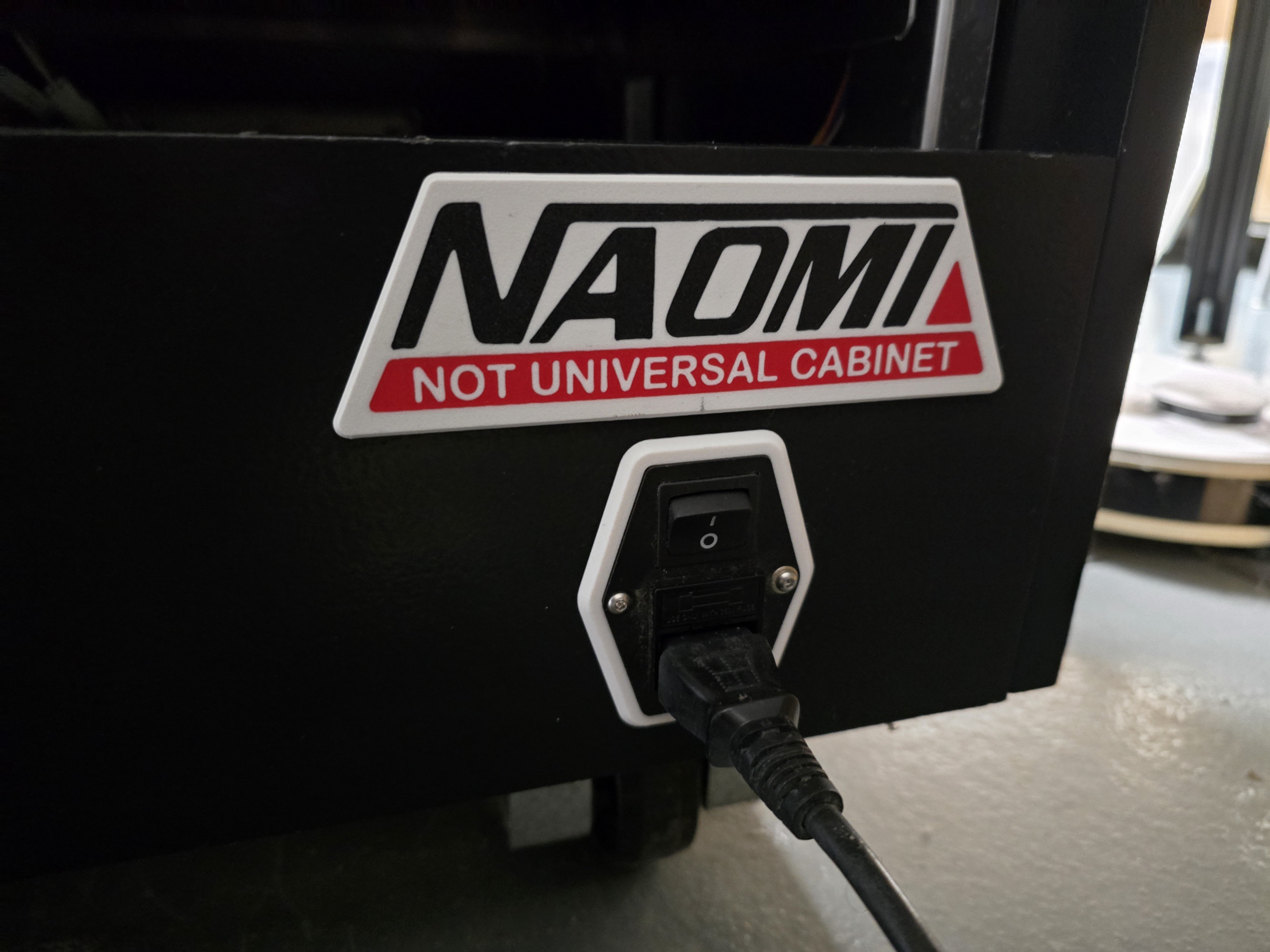 Naomi Logo - Arcade Machine