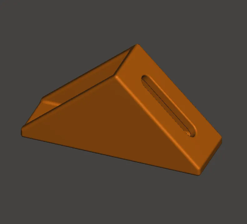 2020 Leaner Extrusion 45 deg angle leaning spool holder by NR | Download  free STL model | Printables.com