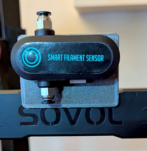BTT Smart Filament Sensor V1 mount for Sovol SV06