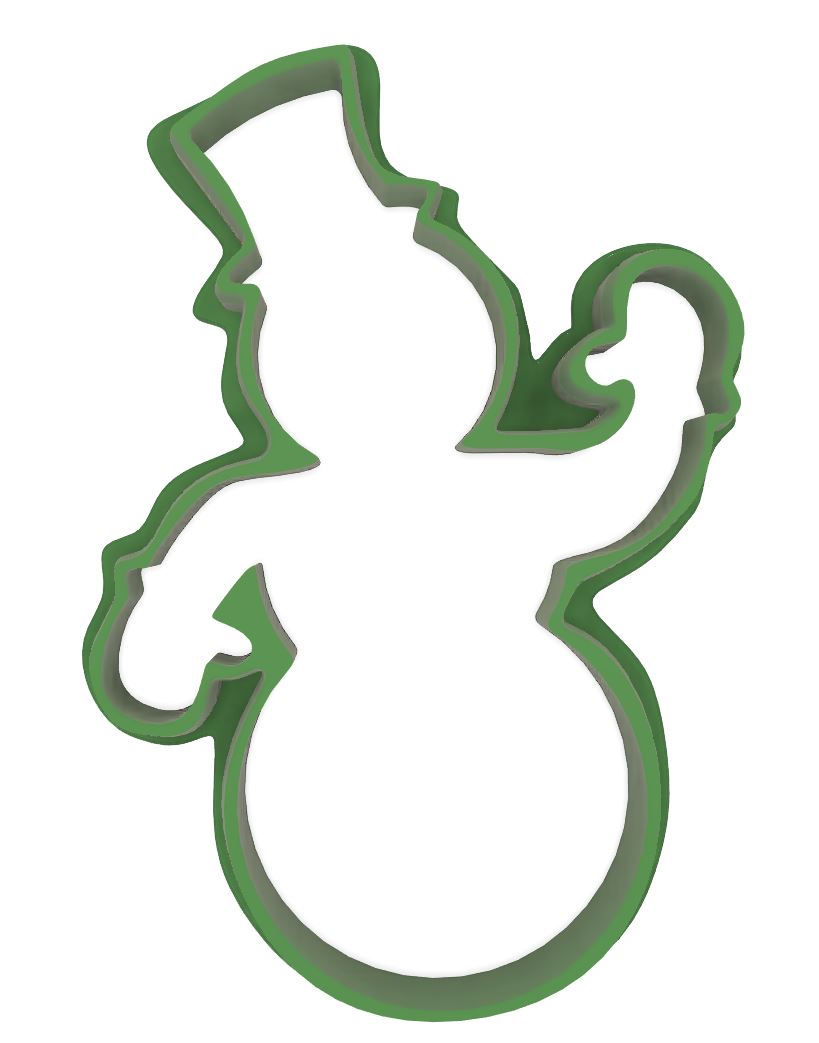 Baking - Cookie Cutter - Snowman — miniatura 2