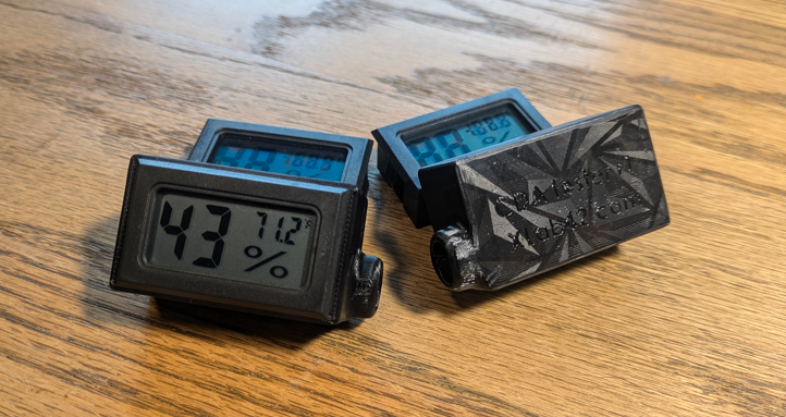 “High tech” CDA moisture and temp measurement to get dew point
