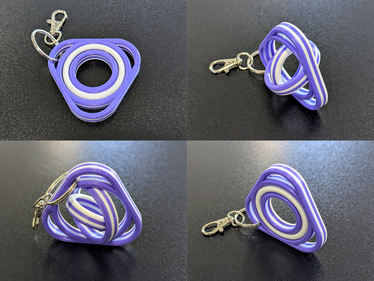 Triangle Gyro Fidget 4 Sizes