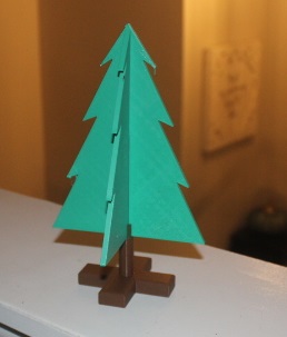 Free Standing Christmas Tree