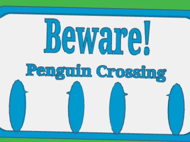Beware Penguin Crossing