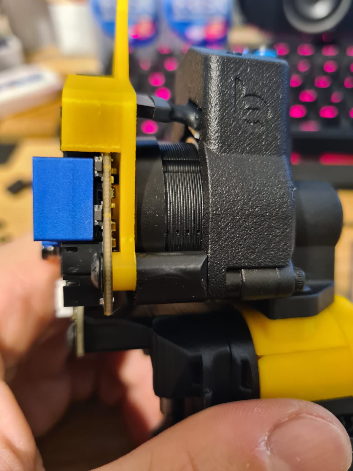 Offset standoffs for Orbitool O2 for OrbiterV2 into Dragonburner v8 Stealthchanger v1.1 tool plate — thumbnail 5