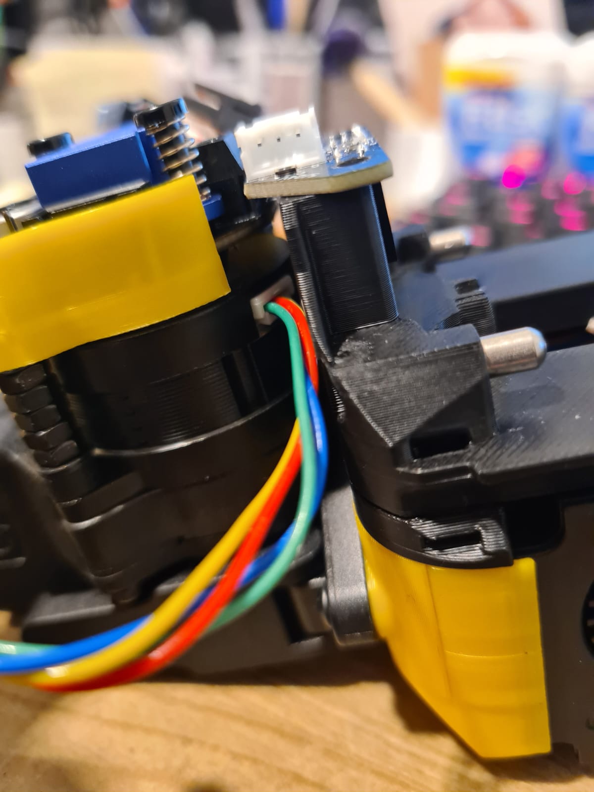 Offset standoffs for Orbitool O2 for OrbiterV2 into Dragonburner v8 Stealthchanger v1.1 tool plate — thumbnail 4