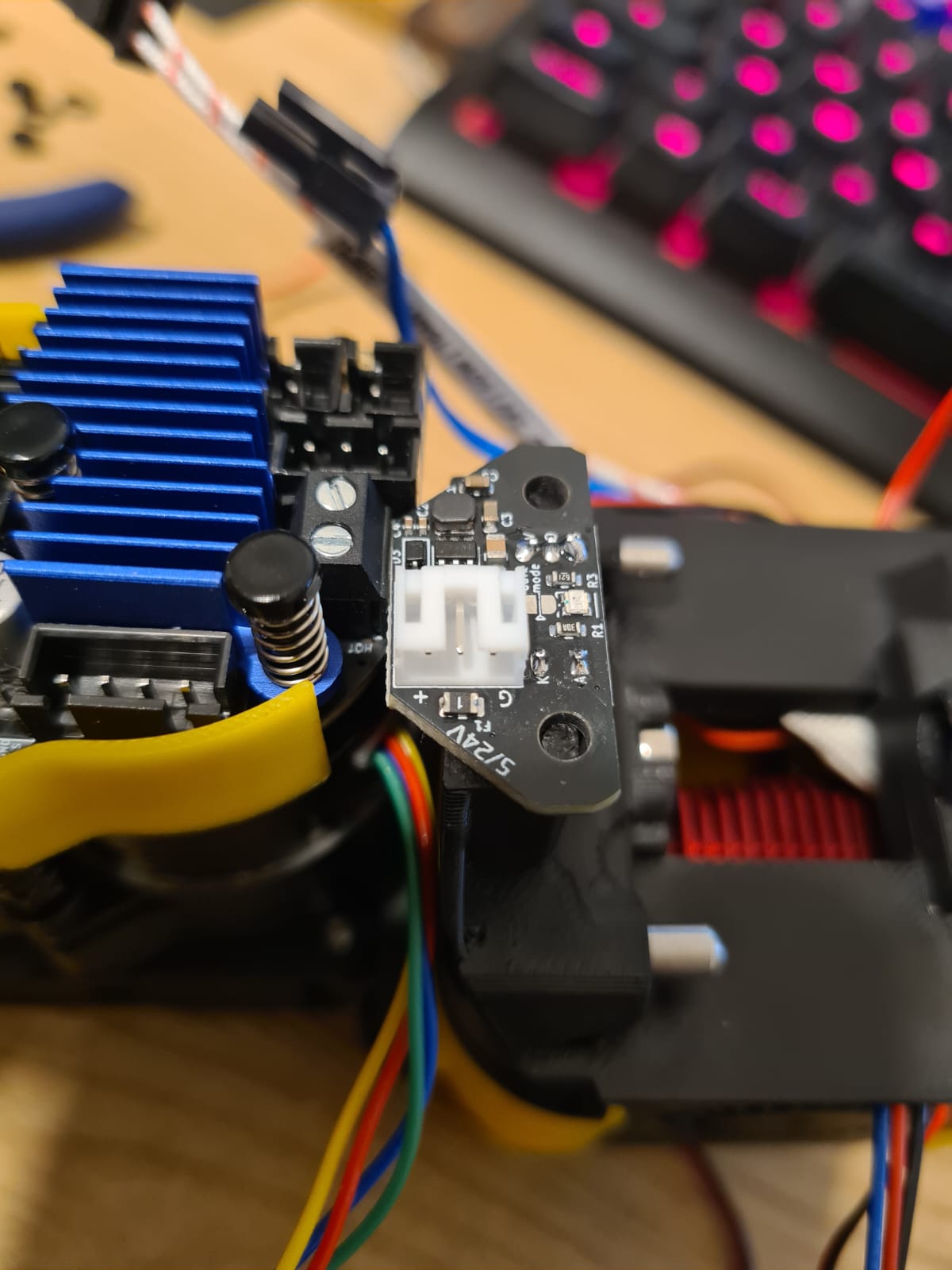 Offset standoffs for Orbitool O2 for OrbiterV2 into Dragonburner v8 Stealthchanger v1.1 tool plate — thumbnail 2