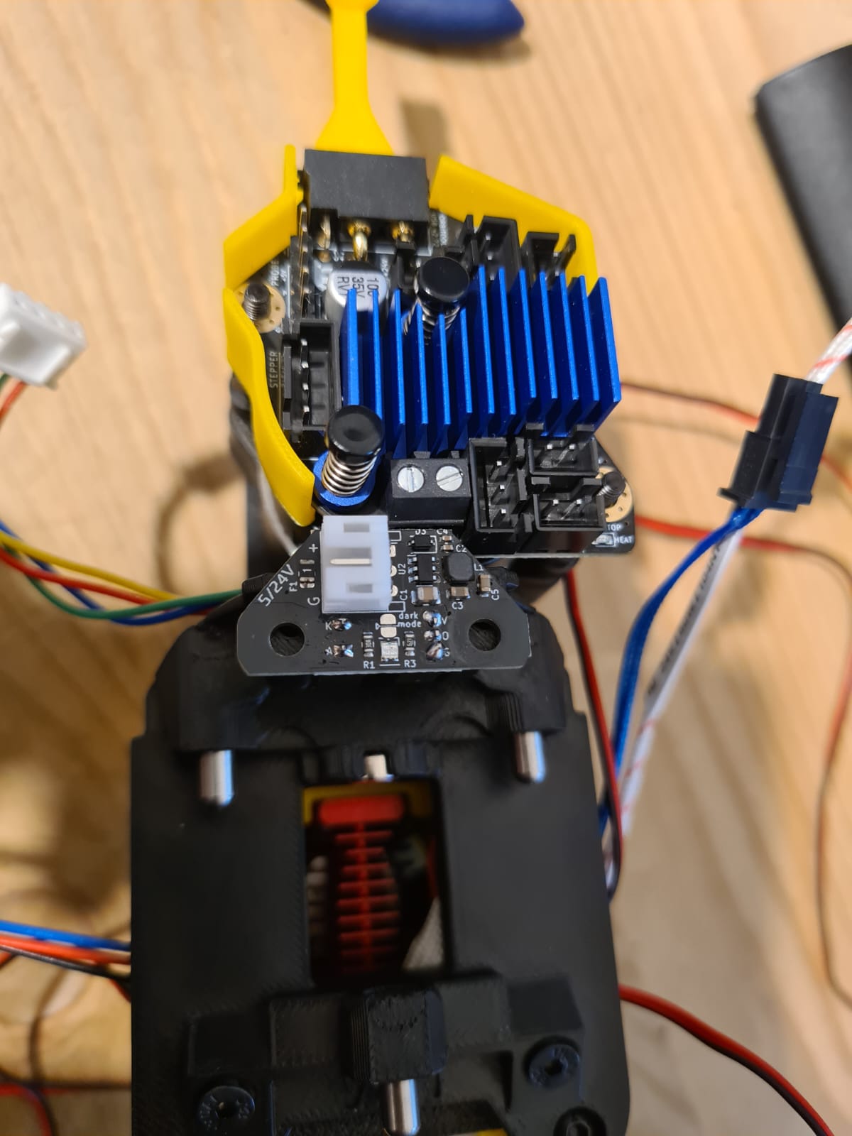 Offset standoffs for Orbitool O2 for OrbiterV2 into Dragonburner v8 Stealthchanger v1.1 tool plate — thumbnail 3