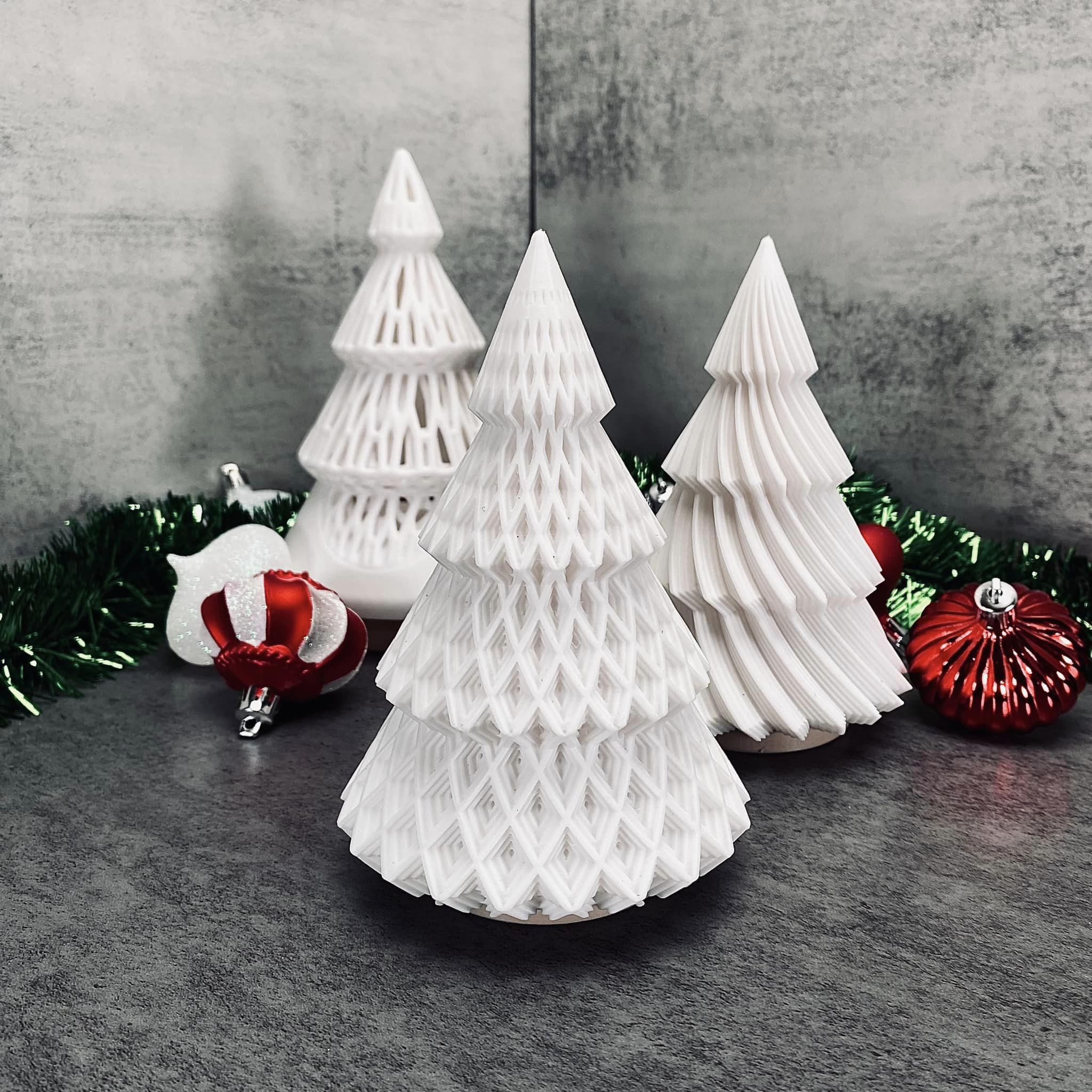 Christmas Tree Tealight by ChrisTheViolaNerd | Download free STL model ...