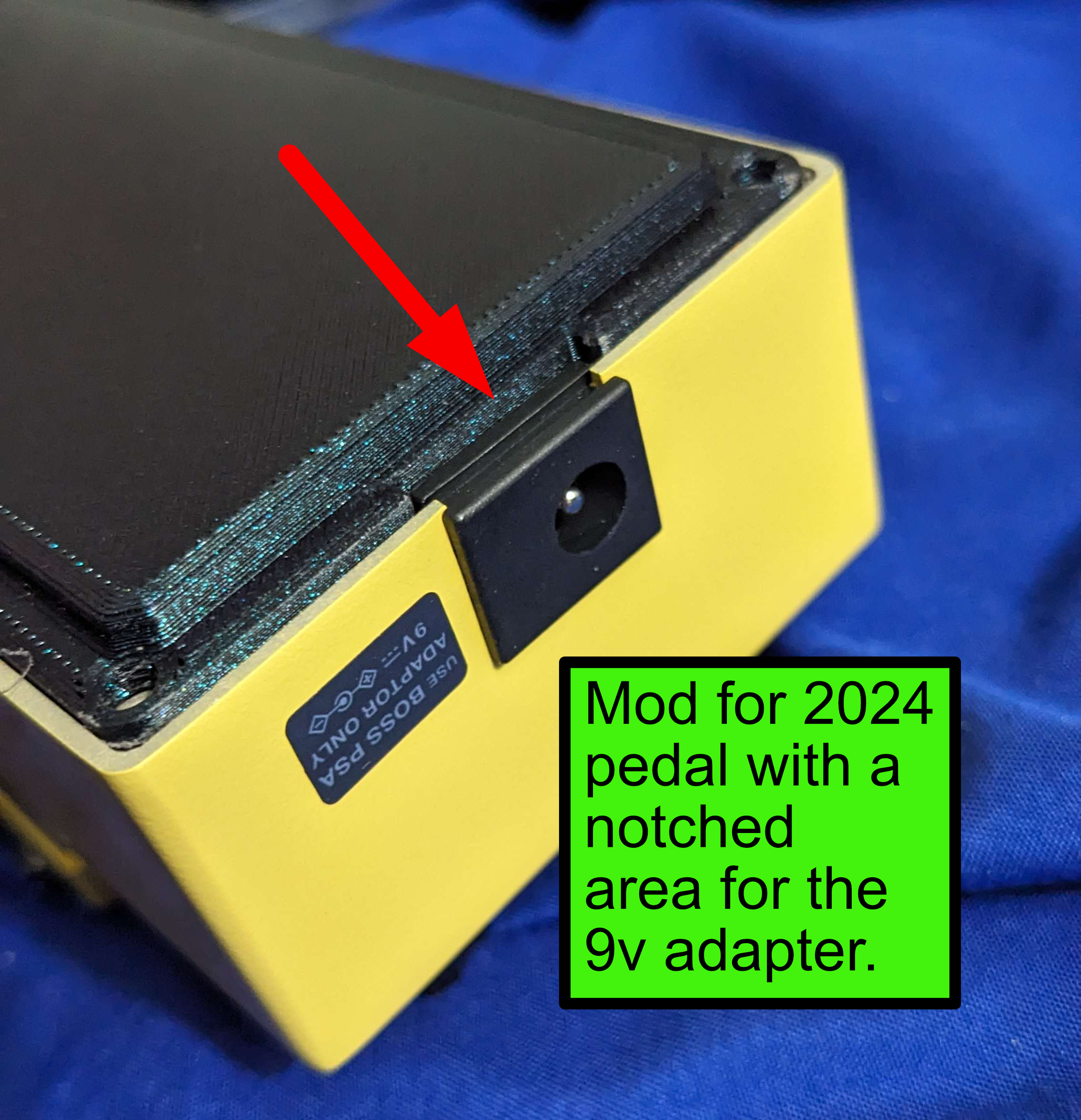 BOSS Base plate / Back plate, Notched - 2024