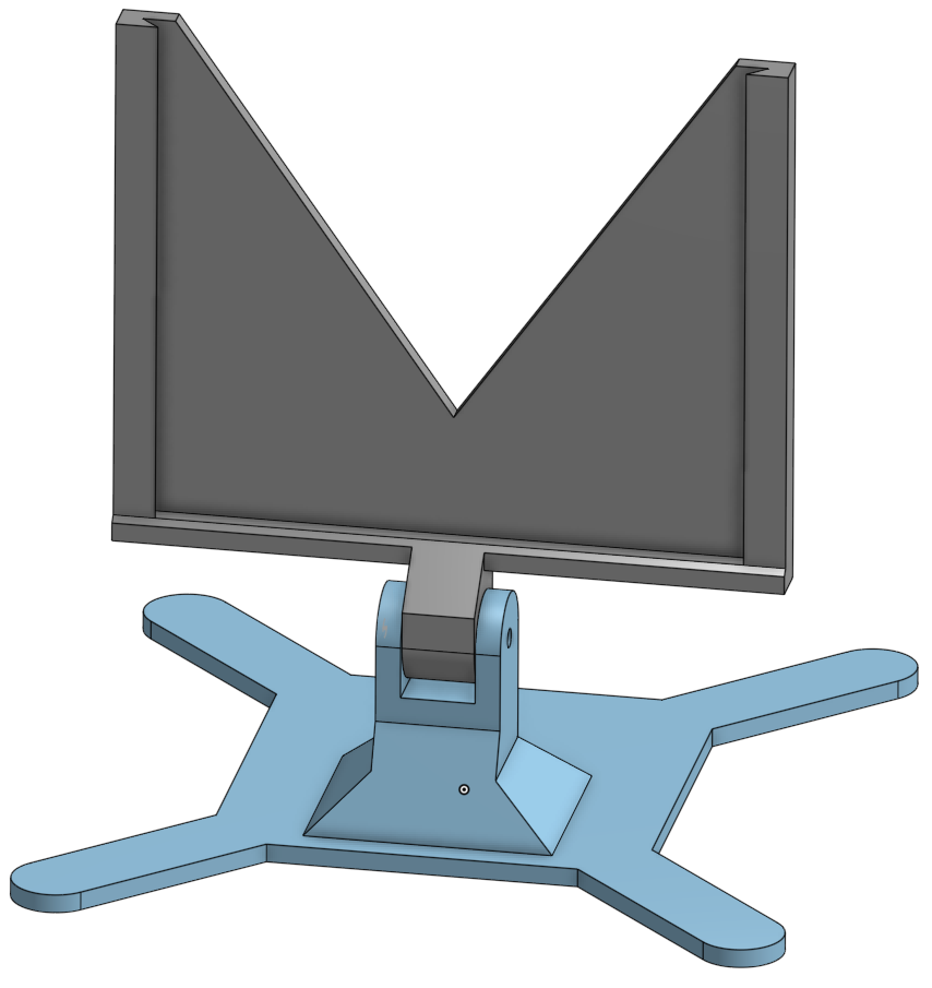 Swivel Paper Sign Stand
