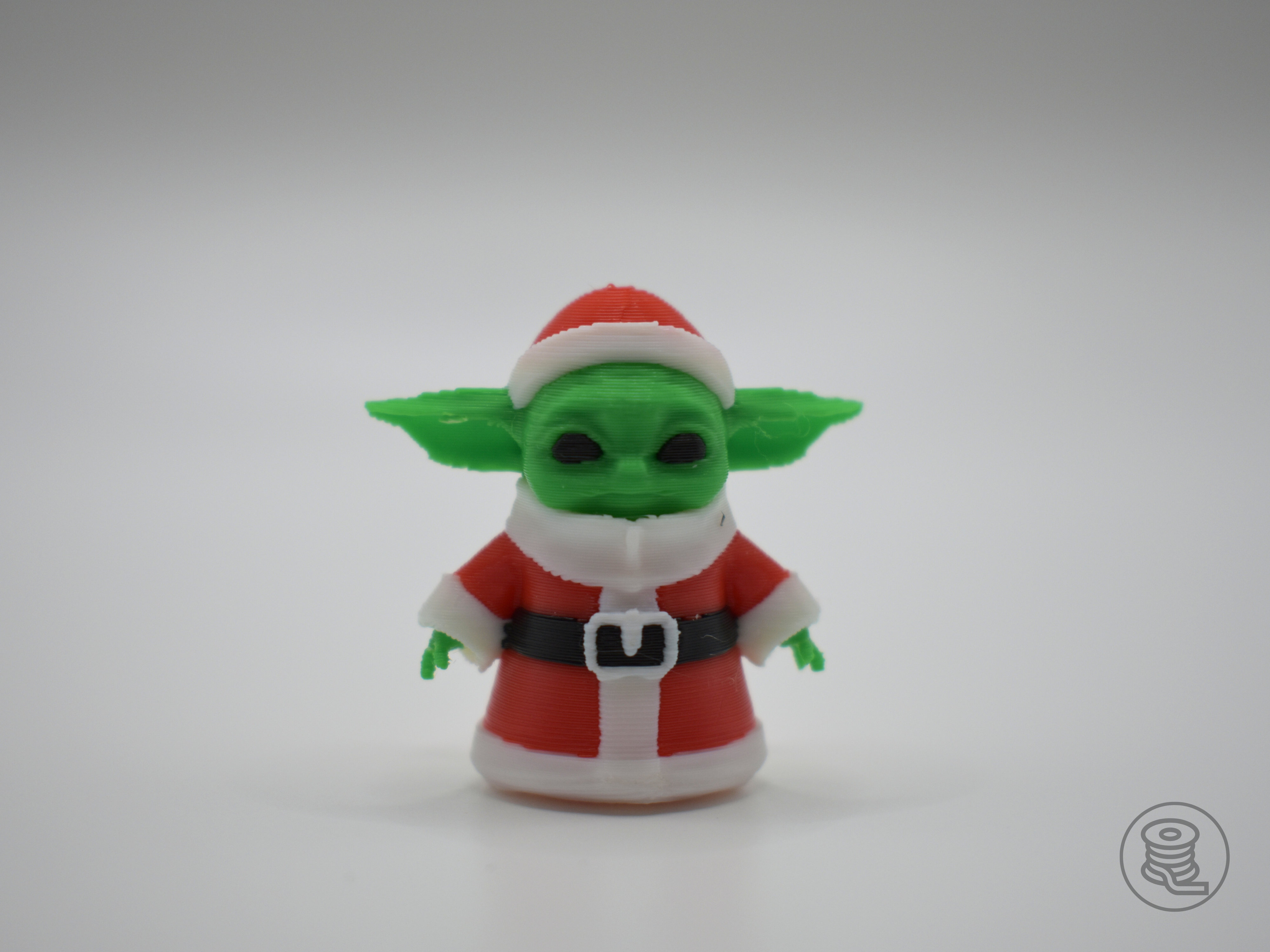 Baby Yoda Santa