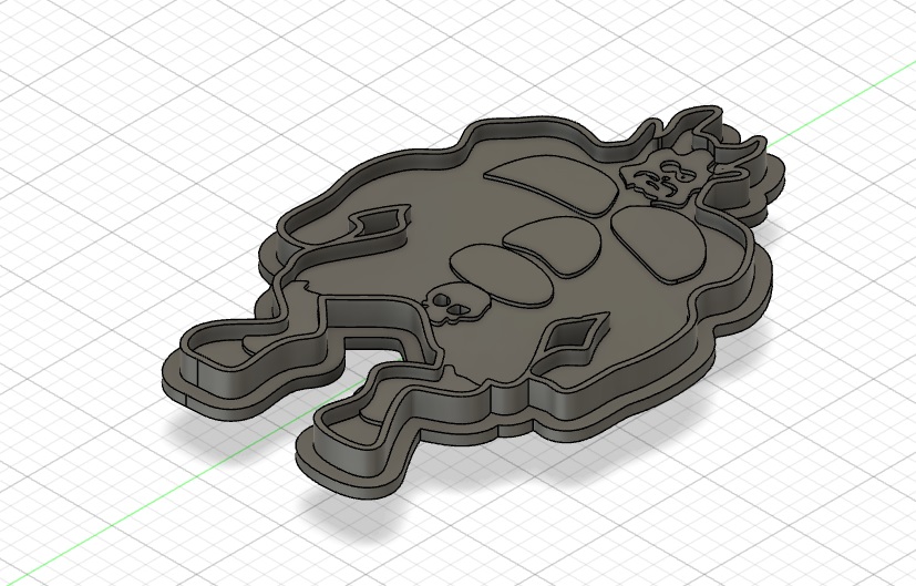 Satan cookie cutter
