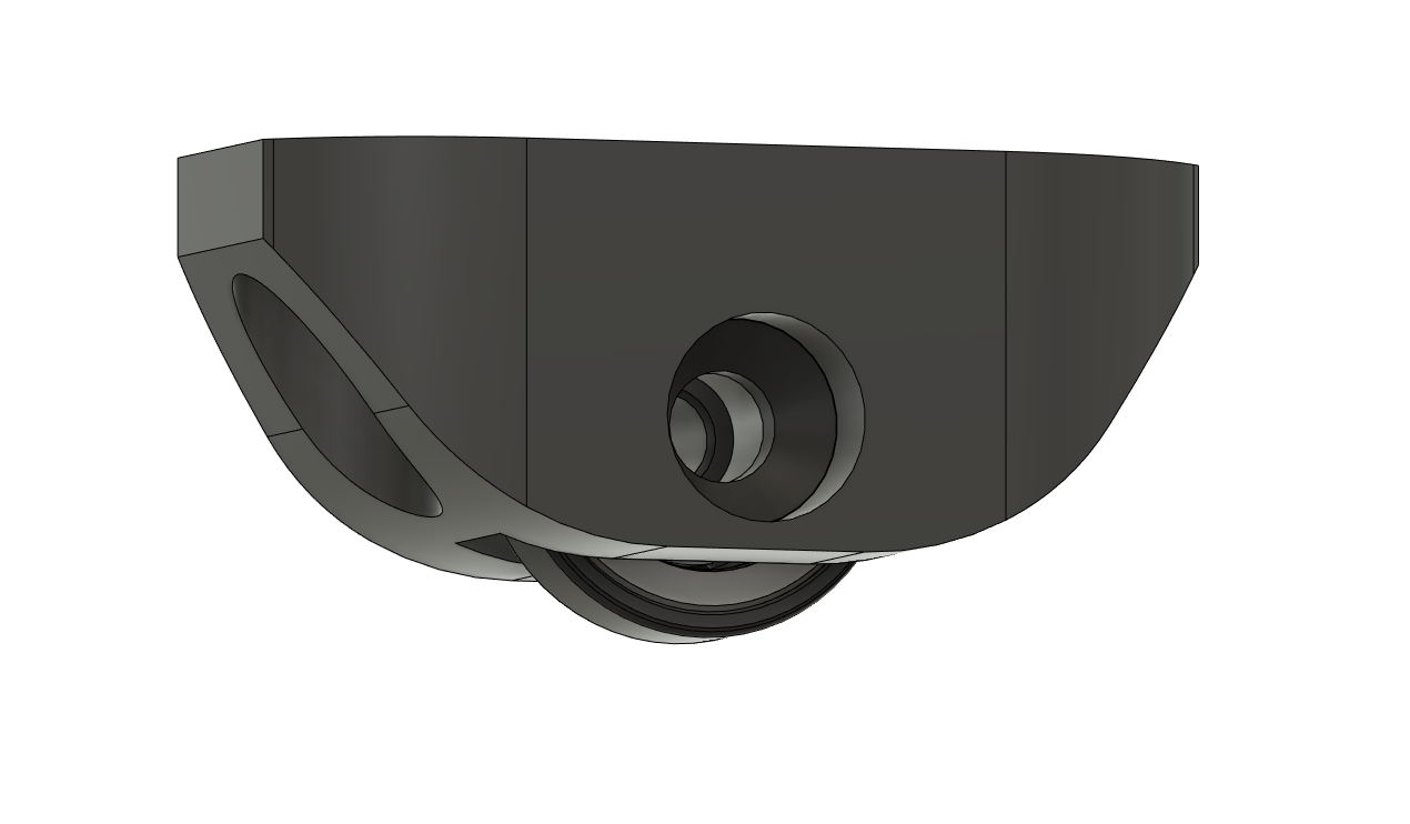 Low Profile Caster / Roller - 608 Bearing