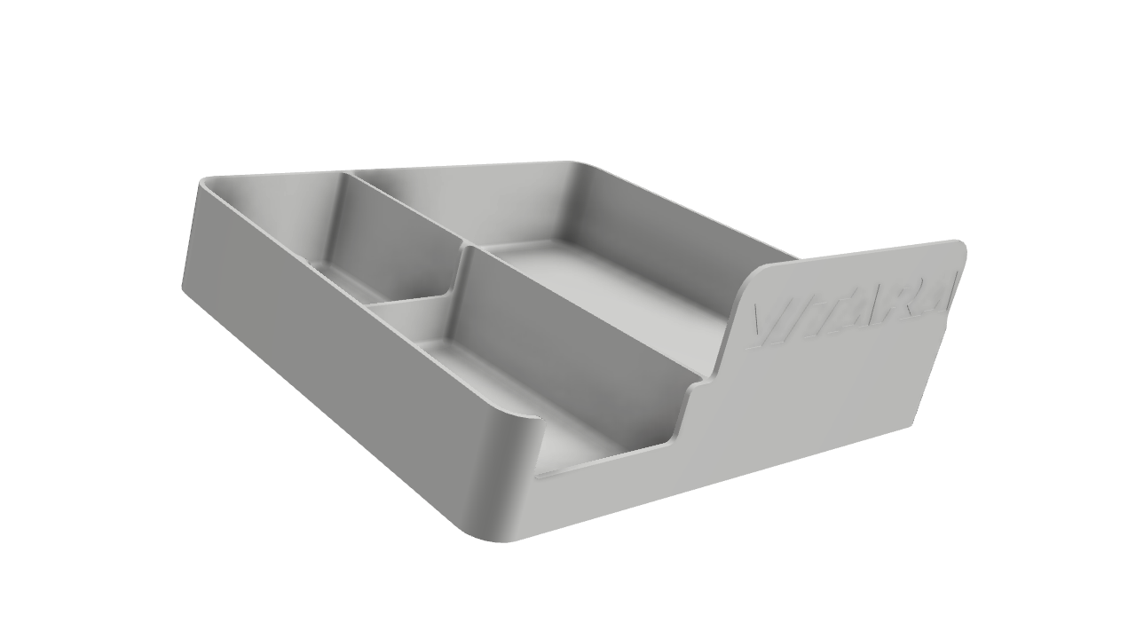 Phone and key storage tray for Suzuki Vitara 2015+