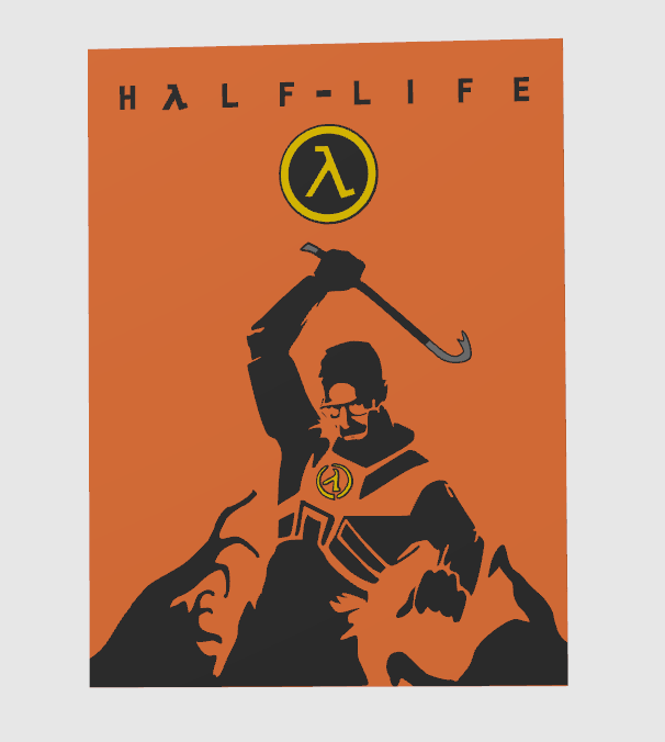 Half-Life Wall Art