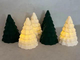 LowPoly Christmas Tree Light Decoration