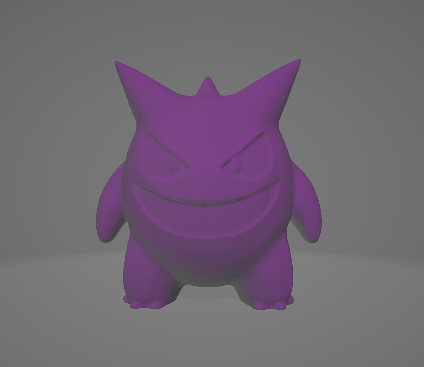 Gengar by Ochrum | Download free STL model | Printables.com