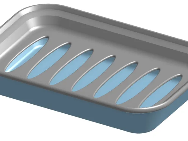 Easy clean soap dish