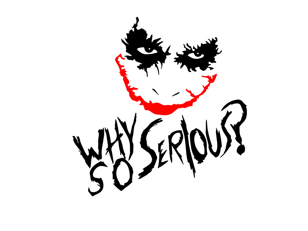 Dark Knight Joker "Why So Serious" Coaster
