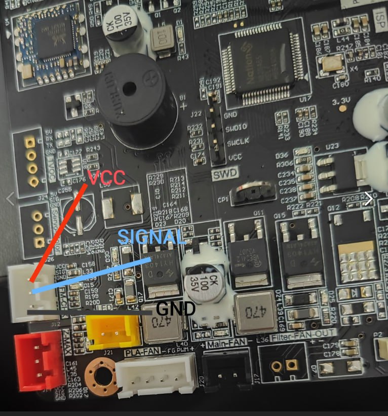 Filament Motion Sensor for Flashforge — miniatura 7
