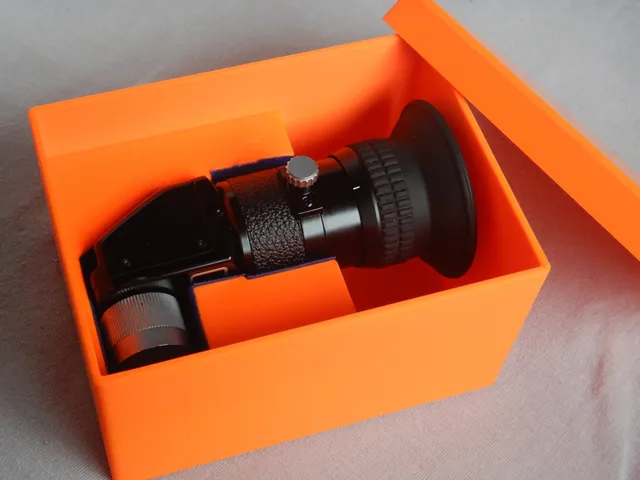 Nikon Schachtel für Winkelsucher DR-3; Nikon box for angle finder DR-3