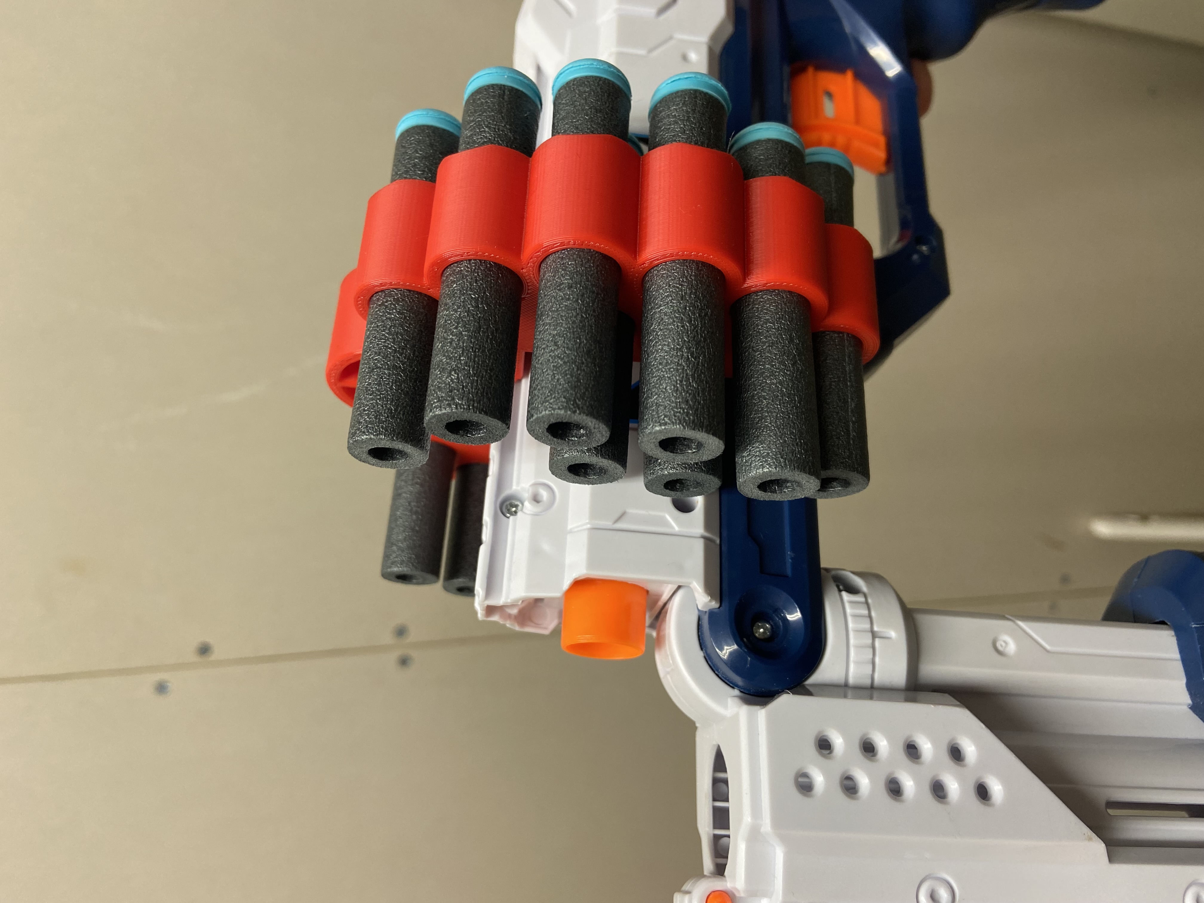 x shot (nerfishgun) mag holder by Pontus Download free STL model