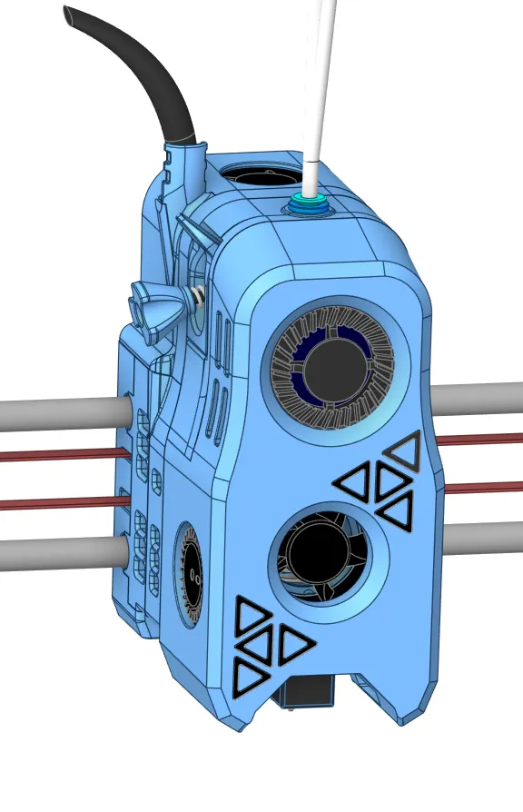 XenoSix Toolhead for the SV06 and SV06 Plus On Steroids project