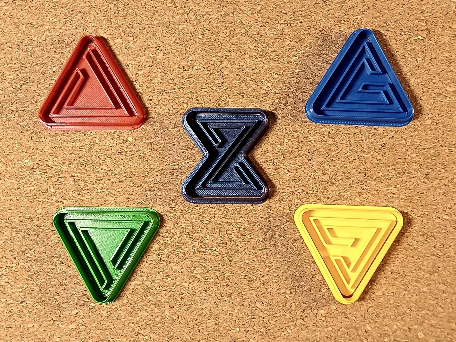 Witcher signs cookie cutter set