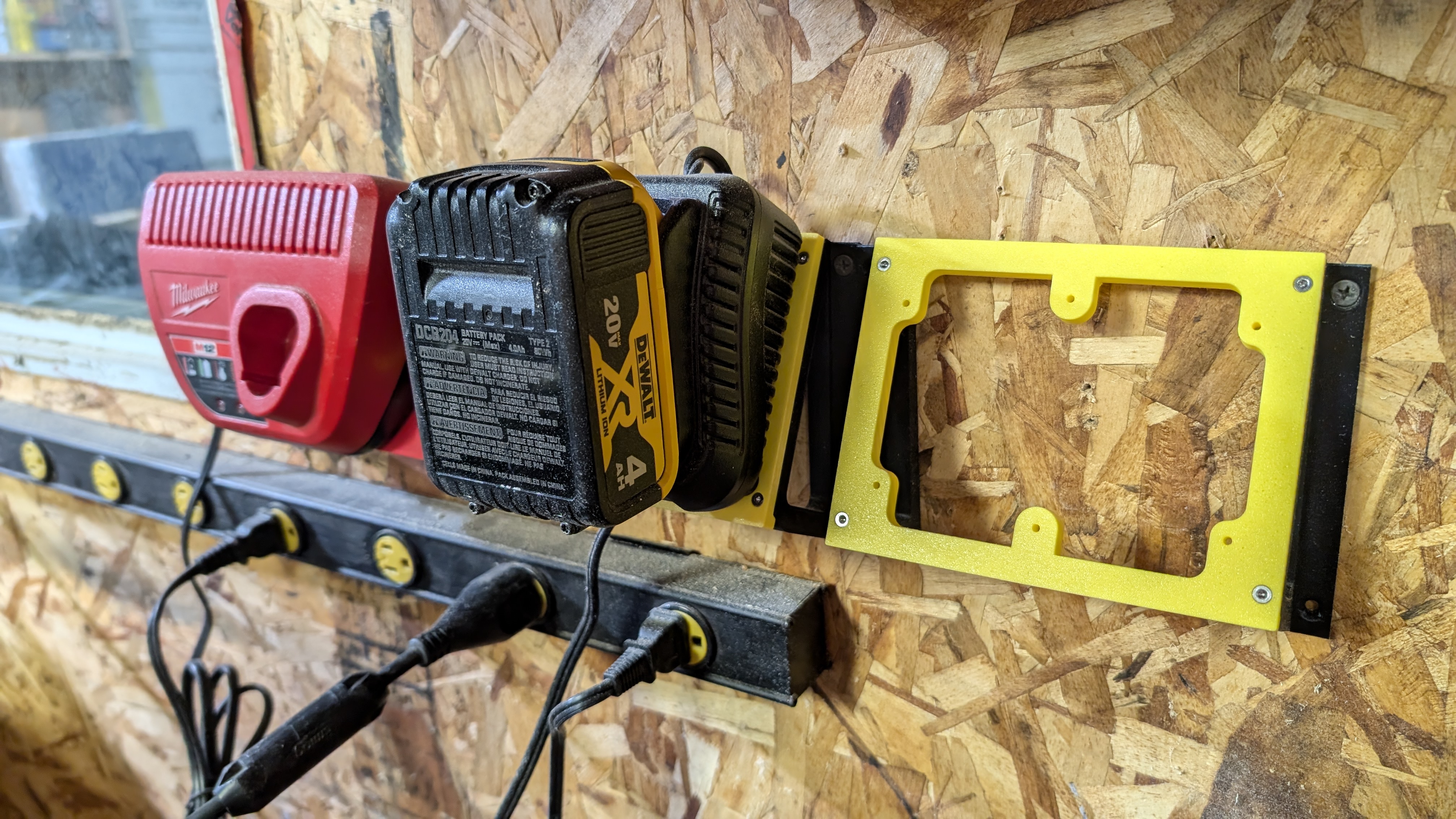 DeWalt 20v Charger Wall Mount