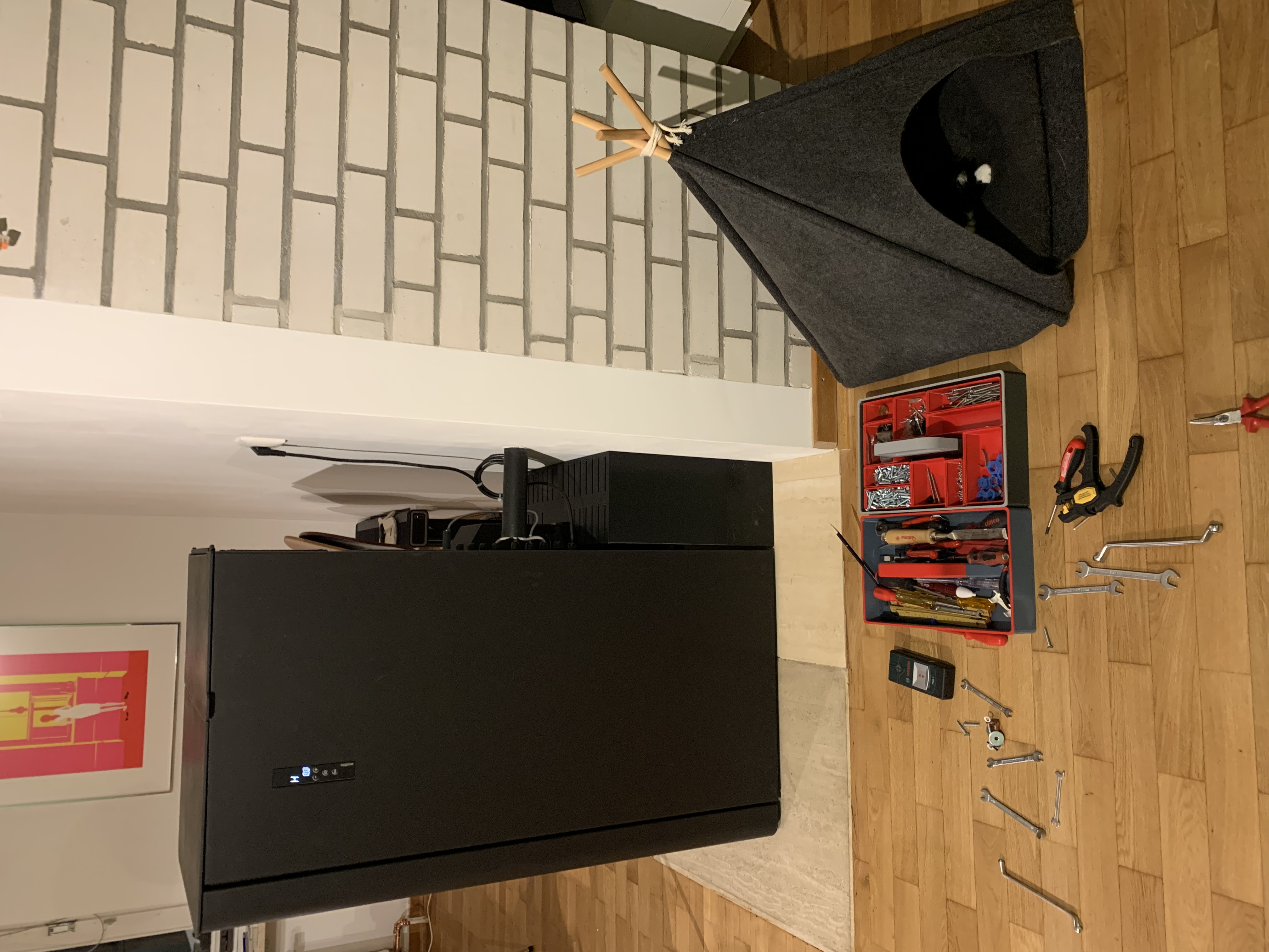 Pellet Oven Back Cover