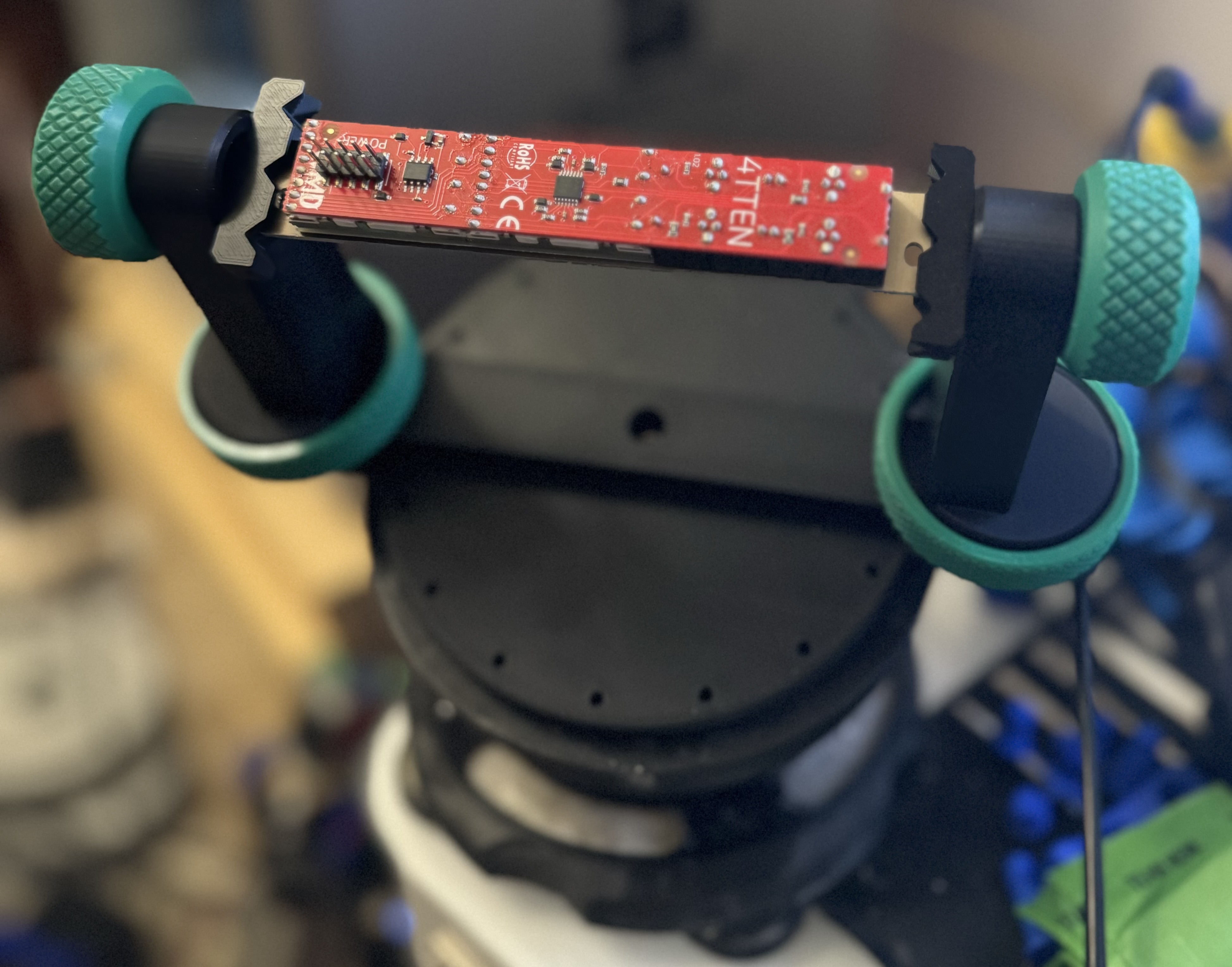 Lockable Lazy Susan/Turntable with Squinn PCB Holder Rail 3D model thumbnail