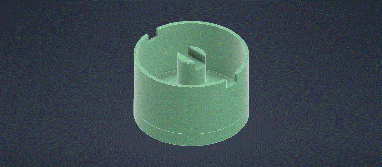 Caja a medida para transformador toroidal