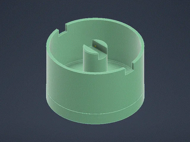 Caja a medida para transformador toroidal