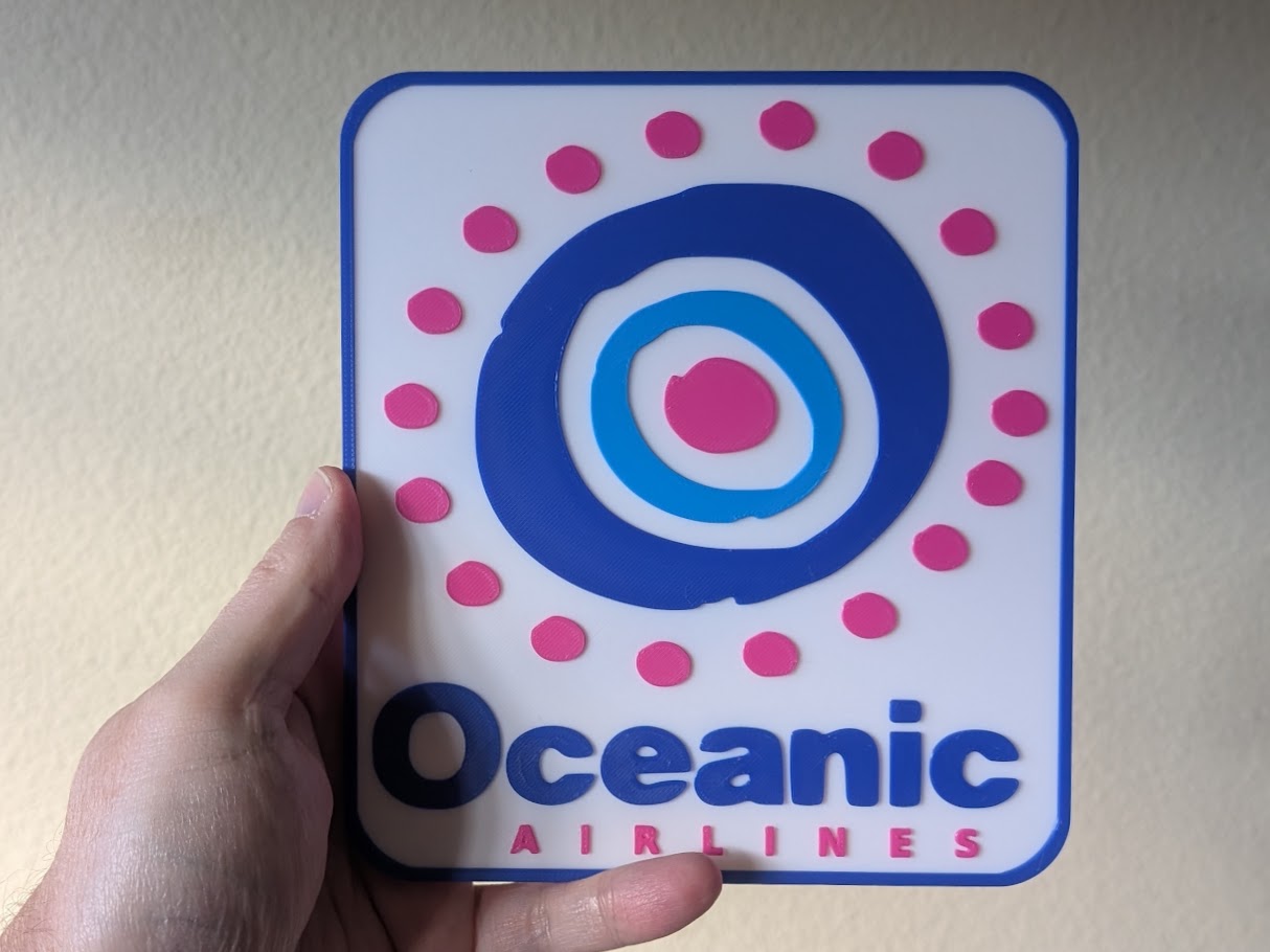 Oceanic Airlines Sign