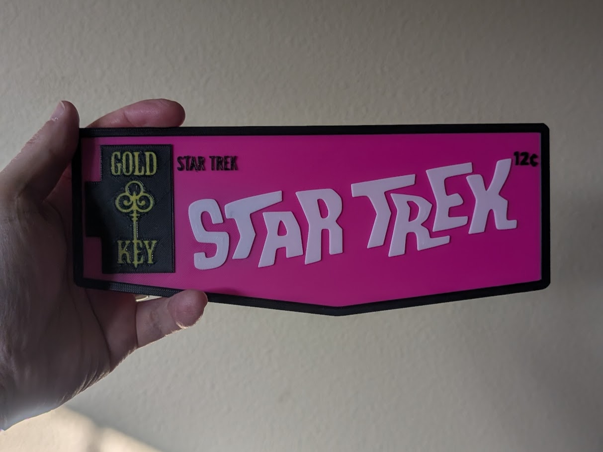 Star Trek Gold Key Comics Logo
