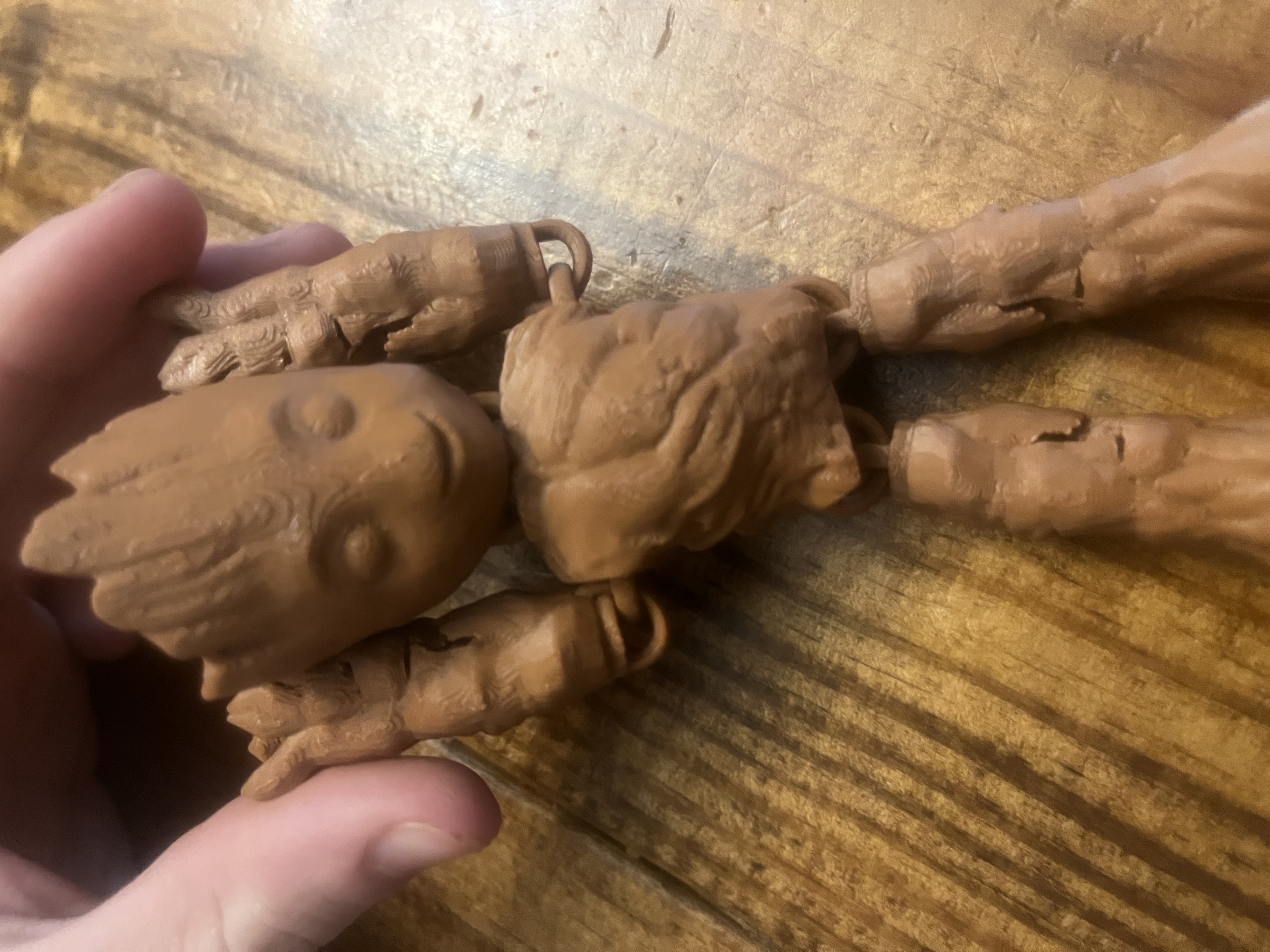 Miniatura 6 do modelo 3D Articulated groot