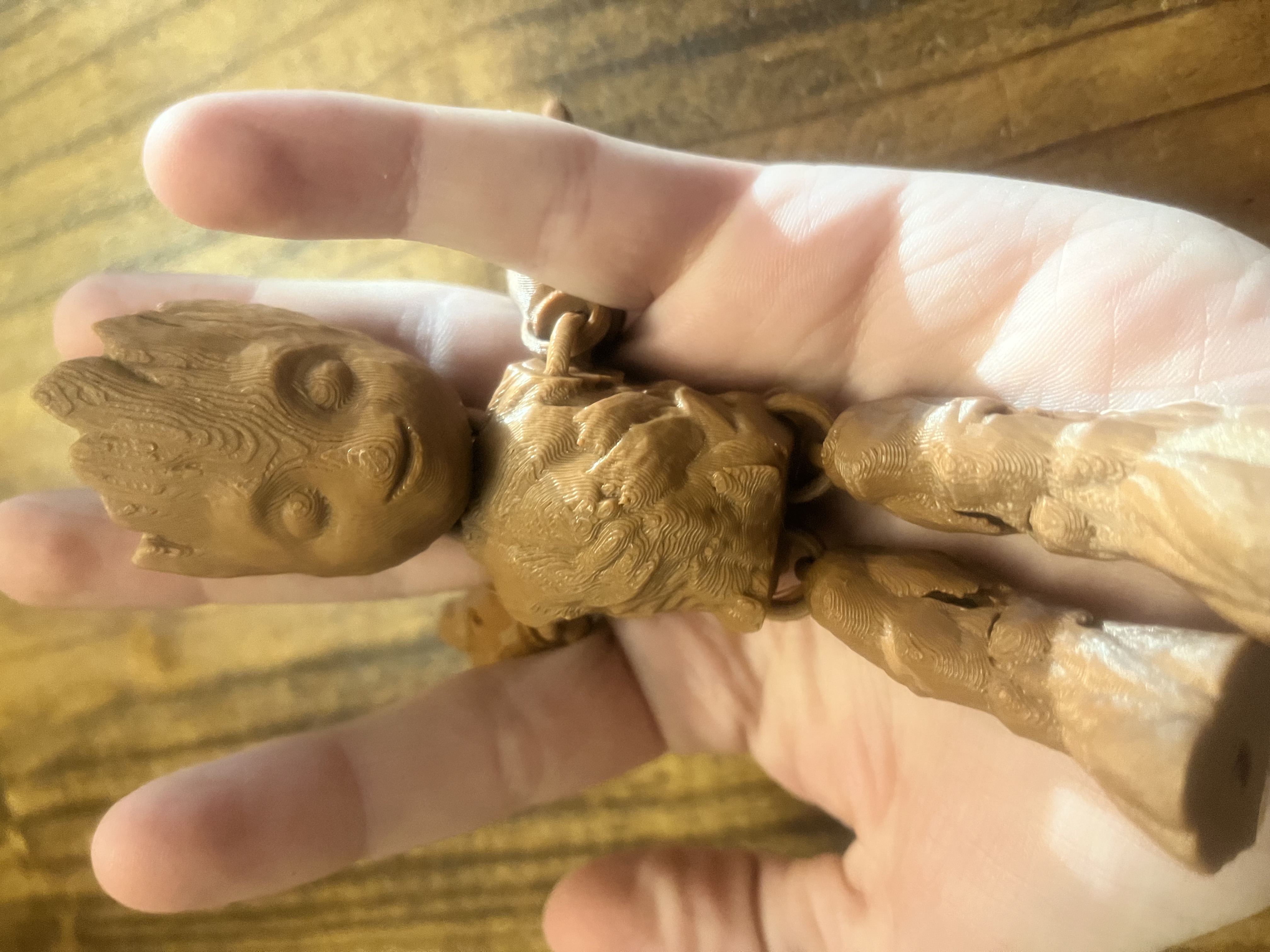 Miniatura 5 do modelo 3D Articulated groot
