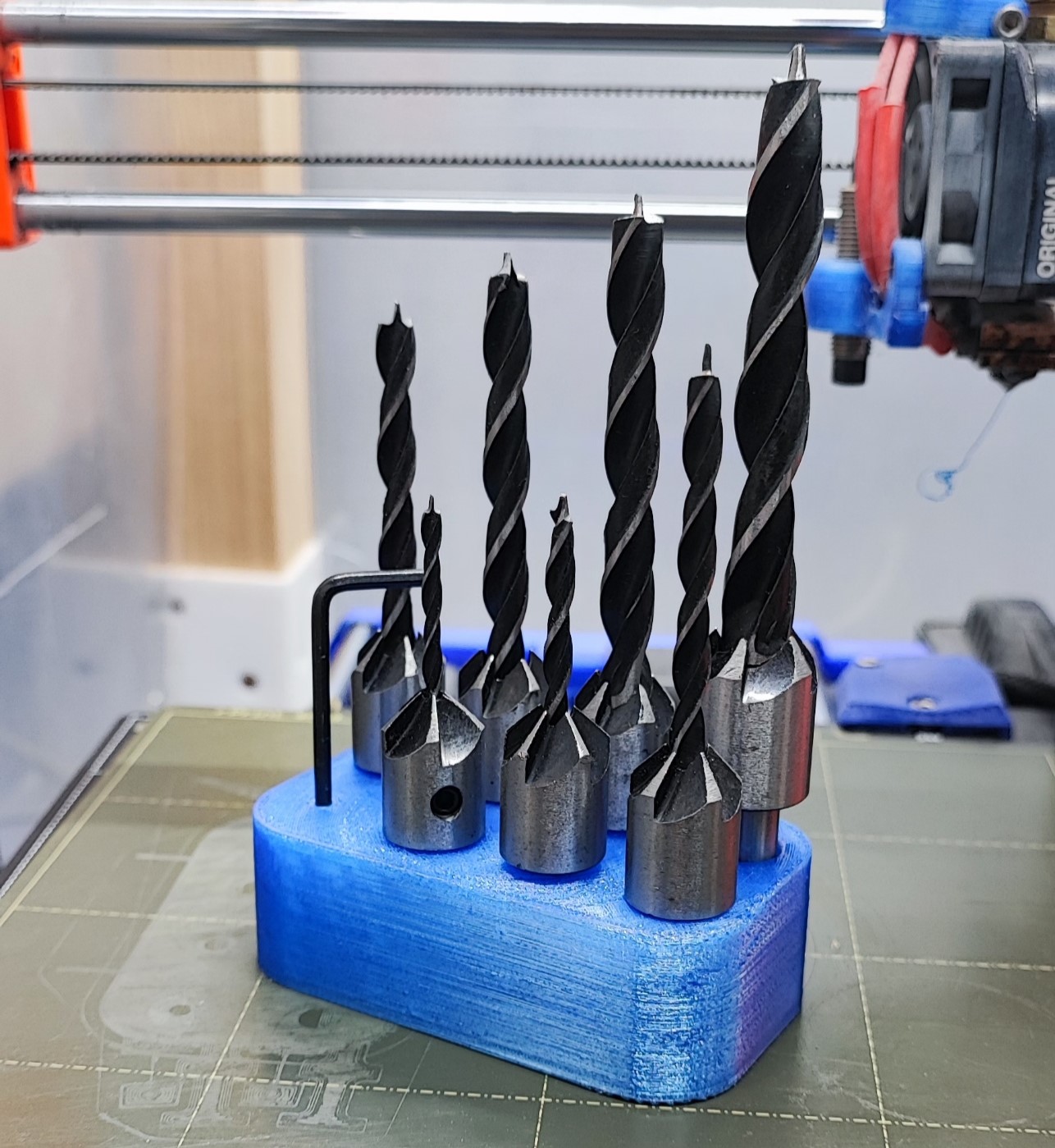 IKEA Skadis Holder for Countersink Drill Bits Set