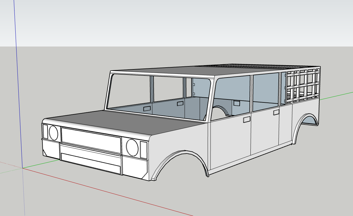 TRX4M LANDCRUISER 250 SERIES OVERLAND TRUCK CONCEPT