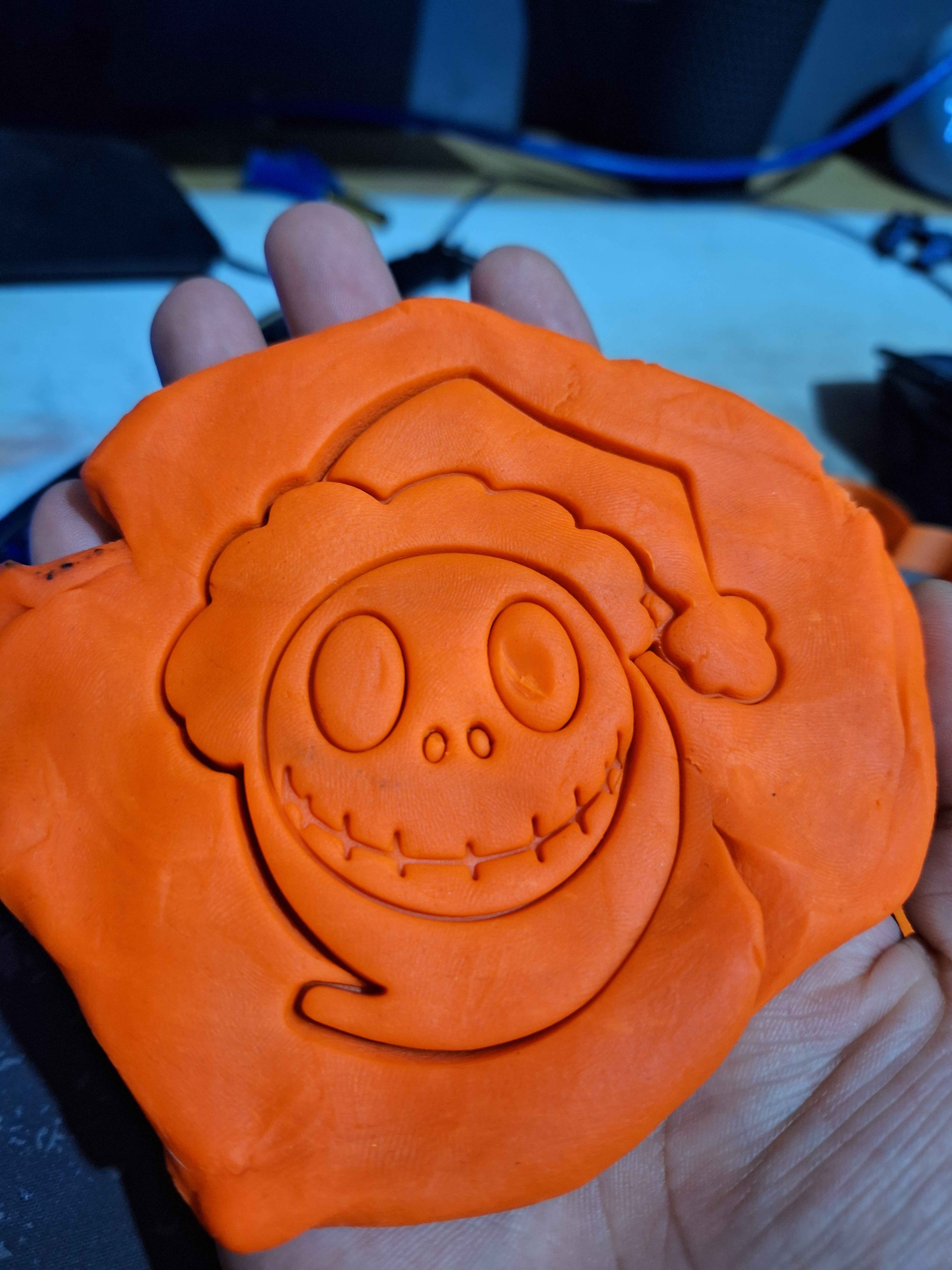 Jack Skellington Santa cookie cutter