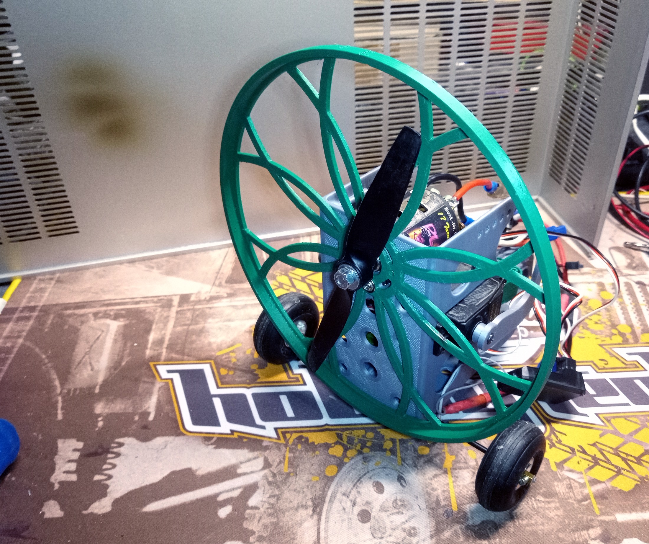 Miniatura 5 do modelo 3D RC paramotor buggy