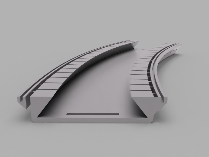 Marklin C Railway bridge curved — miniatura 3