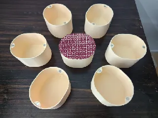 Attractive Gift Box with Cool Top Pattern