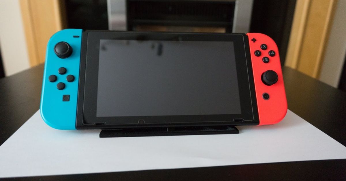 Nintendo Switch Display Stand by Shane | Download free STL model ...