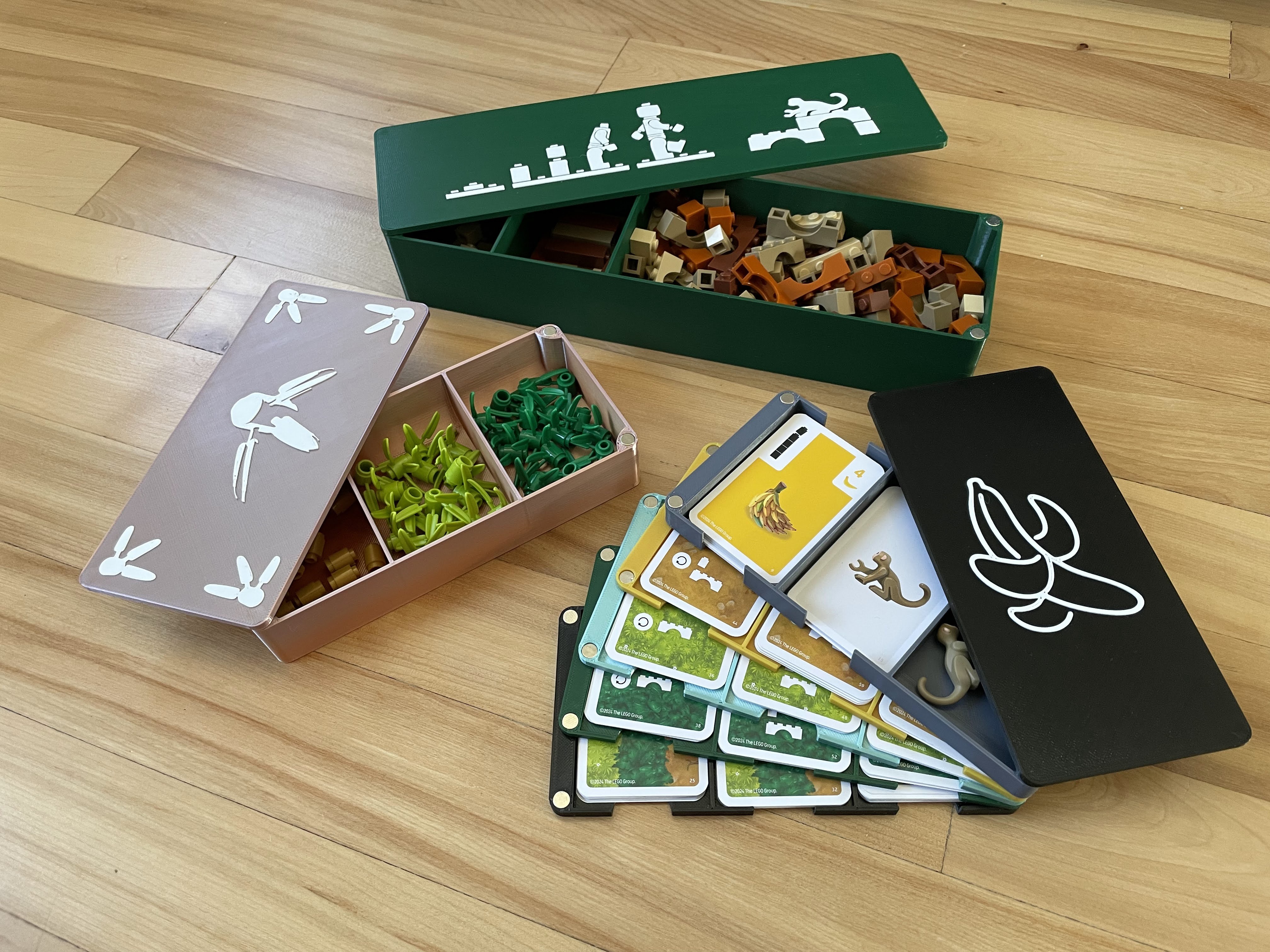 Miniatura 3 do modelo 3D Modular Magnetic Token & Card Boxes