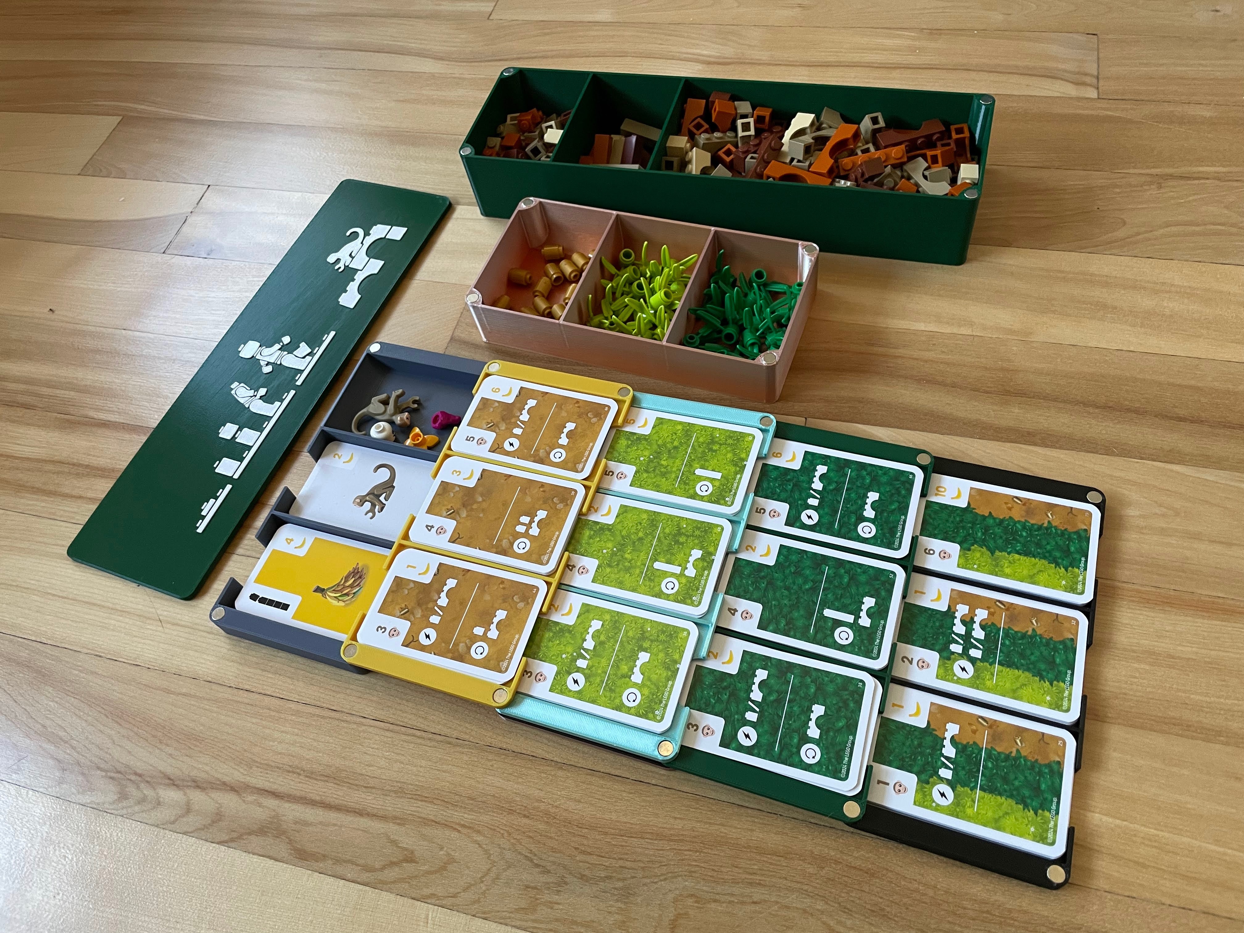 Miniatura 2 do modelo 3D Modular Magnetic Token & Card Boxes