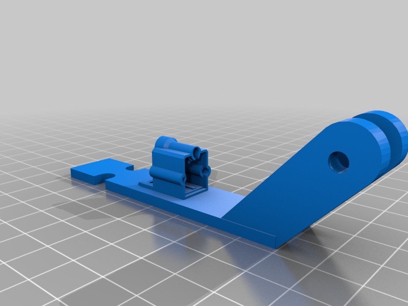 Geeetech A10 filament guide + sensor